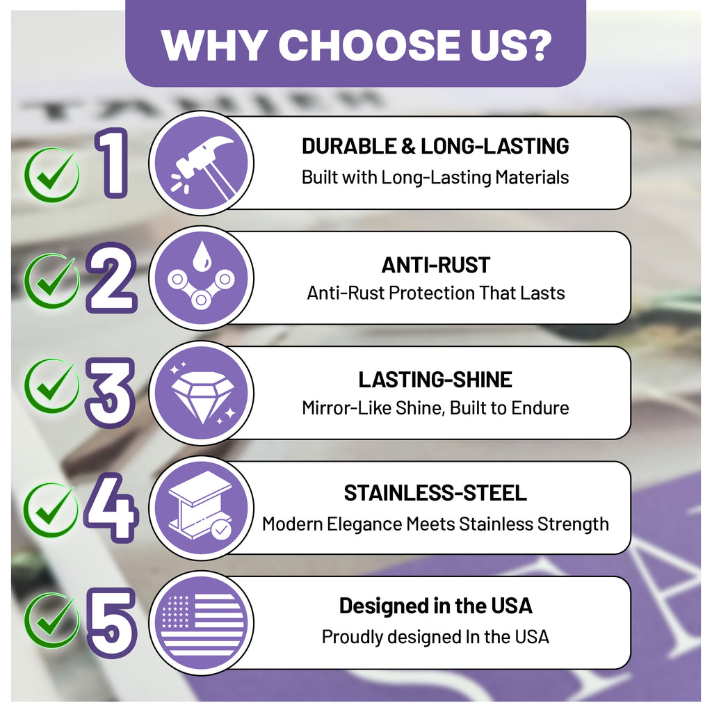 24-Piece Forged Stainless Steel Silverware Set for 6, Mirror Polished Kitchen Cutlery Set with Forks, Knives, Spoons and Teaspoons, Flatware for Home and restaurant, Gift for Family and Friends